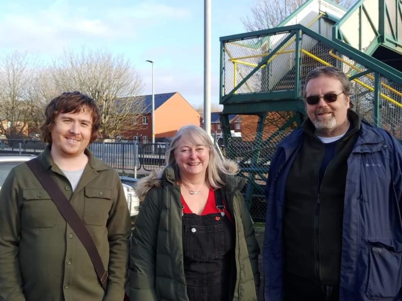 Pontewydd Labour Candidates - David Daniels, Sue Morgan, Stuart Ashley 