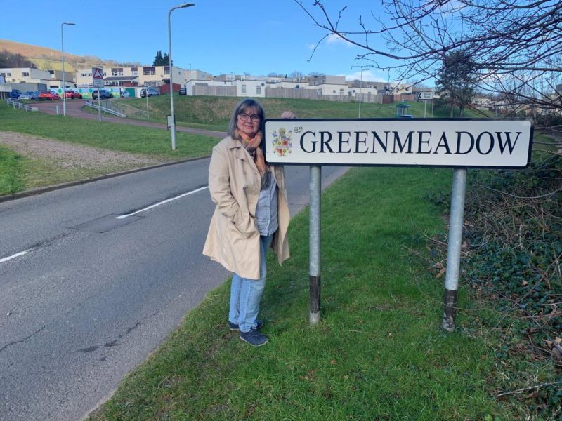 Labour candidate for Greenmeadow - Mandy Owen 