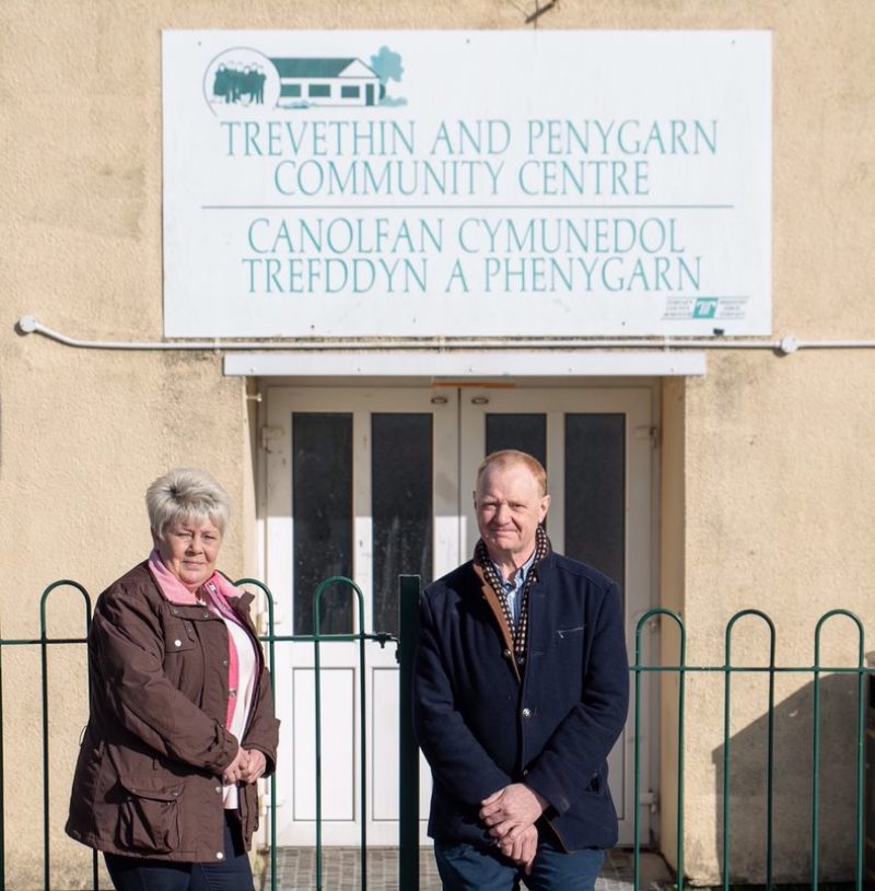 Labour candidates for Trevethin and Penygarn - Sue Malson and Jon Horlor 