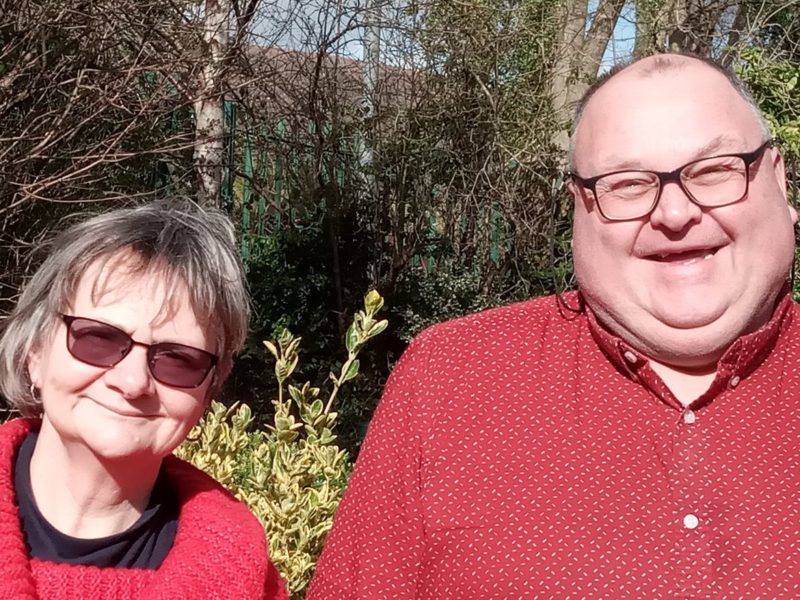 Labour candidates for Upper Cwmbran - Lucy Williams and Steve Evans